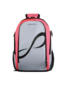 Endless Icon Rucksack In Weiss Und Rosa